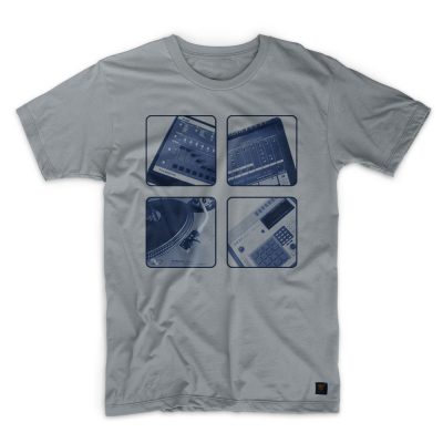 uchi These Are The Breaks Too Men's grey T shirt