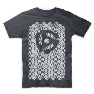 Mens T shirt - 45 RPM - Charcoal grey