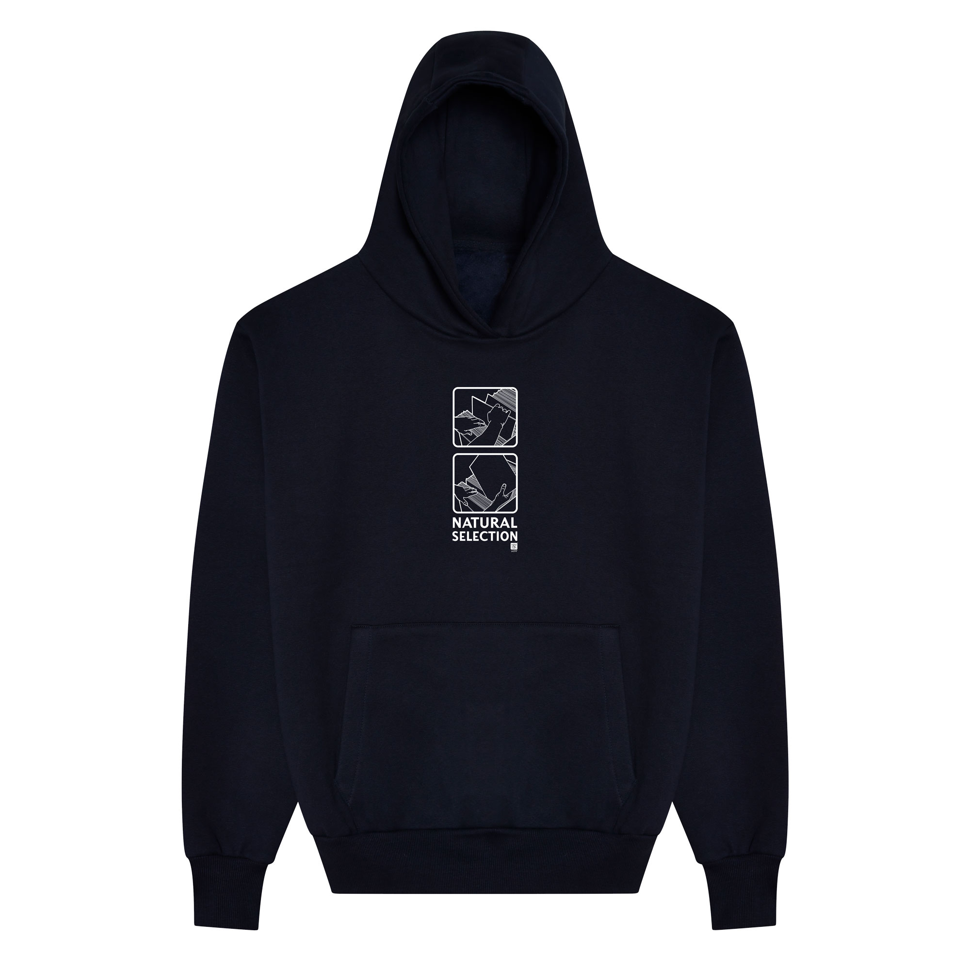Natural Selection navy hoody