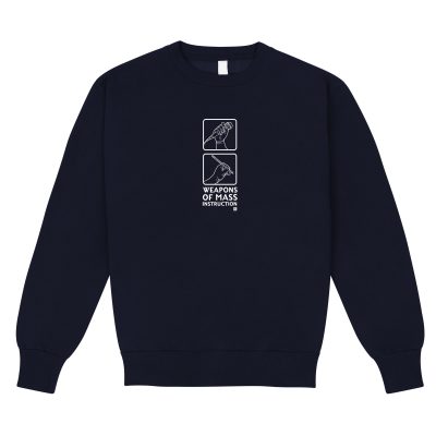 Weapons of Mass Instruction Navy Sweatshirt