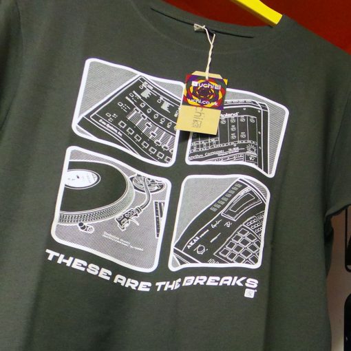 These Are The Breaks T shirt by uchi clothing (remix)