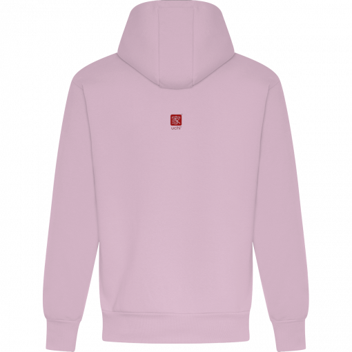 Hoodie – Temple on a hill where cherry blossoms bloom | uchi clothing