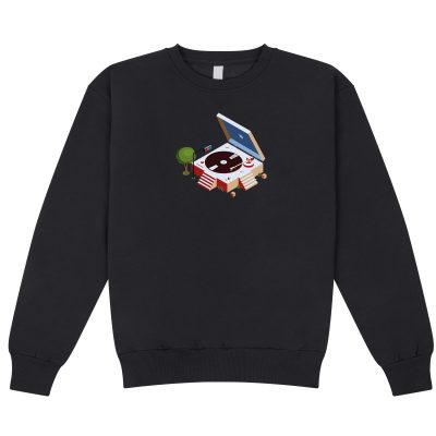 Heavy sweatshirt - Isometric by uchi clothing - Charcoal